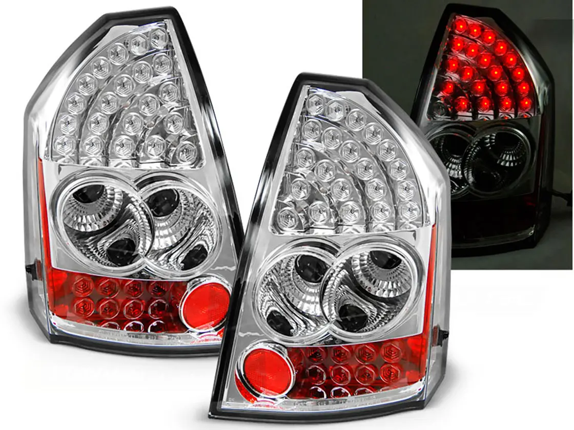 Baklykter LED CHRYSLER 300C 2005-2008 CHROME