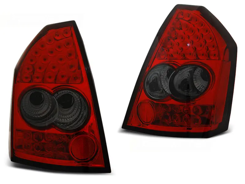 Baklykter LED CHRYSLER (300C) 2005-2008 RED SMOKE