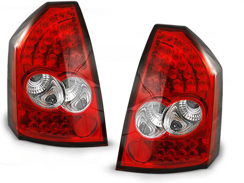 Baklykter LED CHRYSLER 300C 2005-2008 RED WHITE – bilde 2