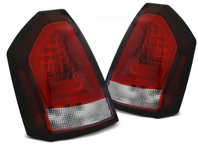 Baklykter LED CHRYSLER 300C 2005-2008 RED WHITE – bilde 4