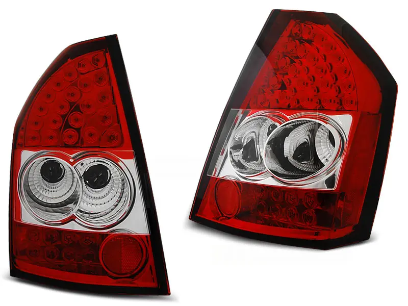 Baklykter LED CHRYSLER 300C/300 2009-2010 RED WHITE