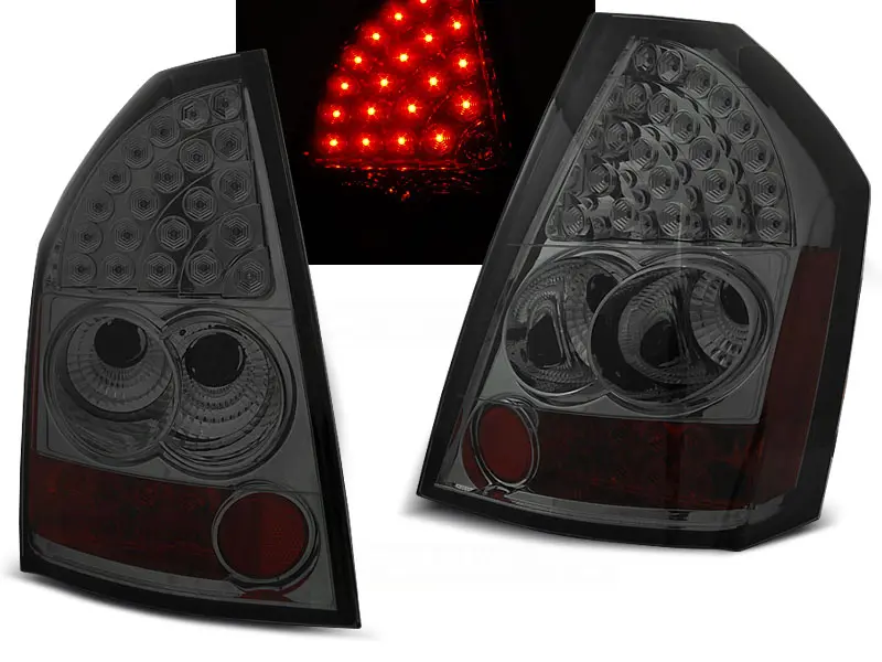 Baklykter LED CHRYSLER 300C/300 2009-2010 SMOKE