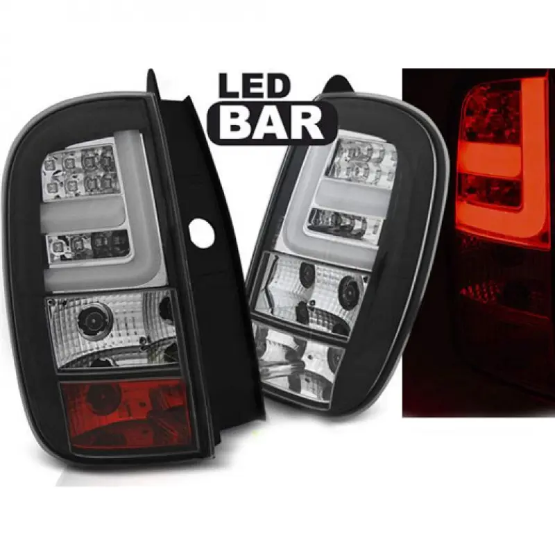 Baklykter LED DACIA DUSTER 2010-> BLACK