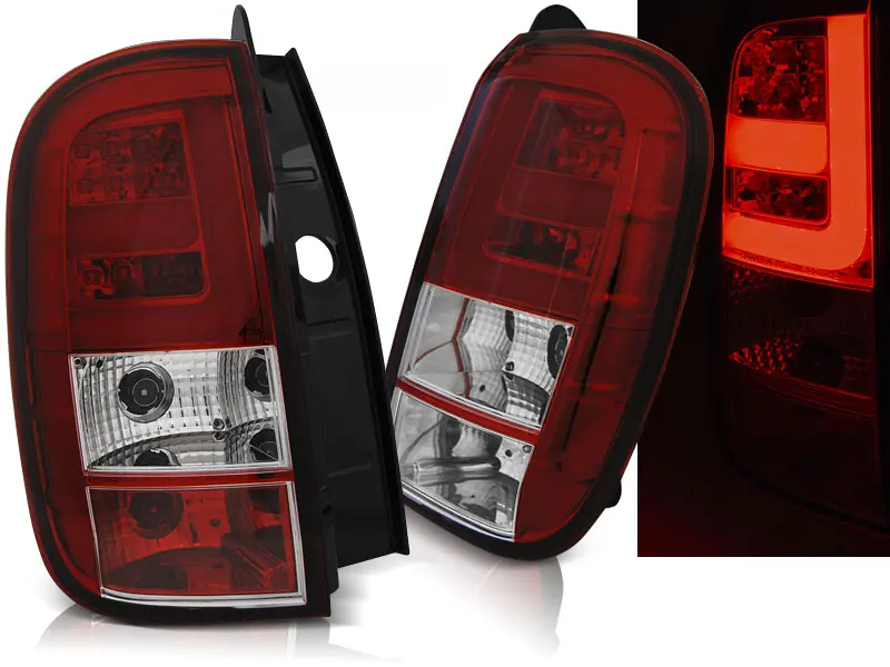 Baklykter LED DACIA DUSTER 2010-> RED WHITE