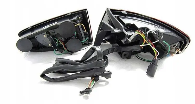 Baklykter  LED Dynamisk Audi A4 B8 Facelift Sedan 2011 - 2015 │ BLACK – bilde 4