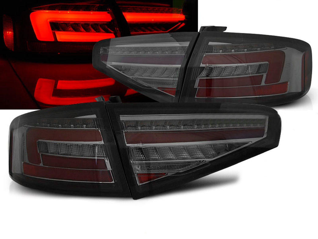 Baklykter LED Dynamisk Audi A4 B8 Facelift Sedan 2011 - 2015 │ LIGHTS SMOKE