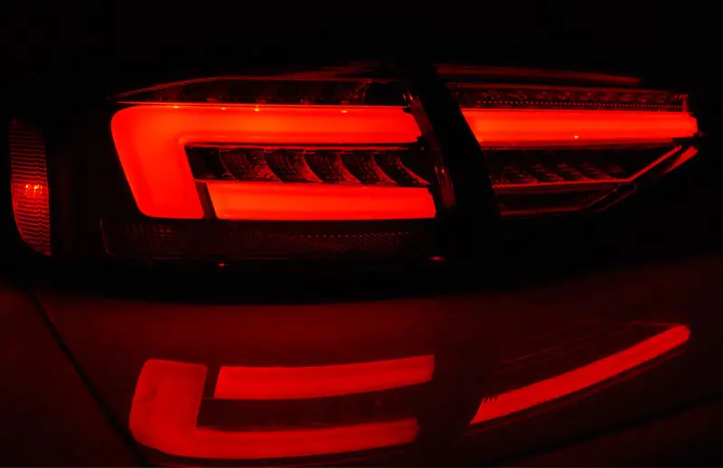 Baklykter LED Dynamisk Audi A4 B8 Sedan Facelift 2012 - 2015 LIGHTS RED WHITE – bilde 2
