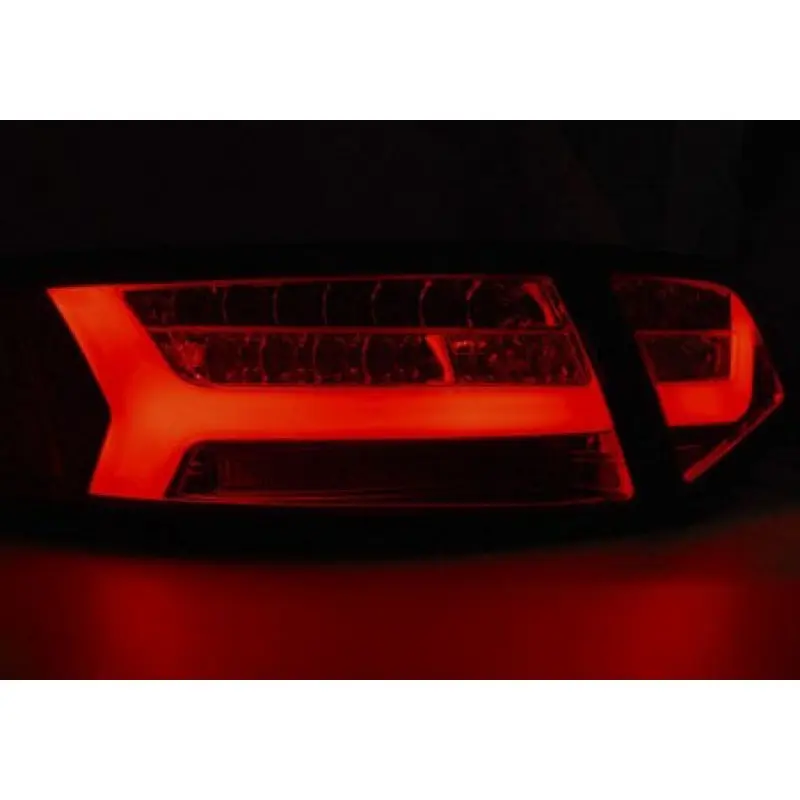 Baklykter LED Dynamisk AUDI A6 2008-2011 SEDAN BLACK SMOKE SEQ – bilde 3