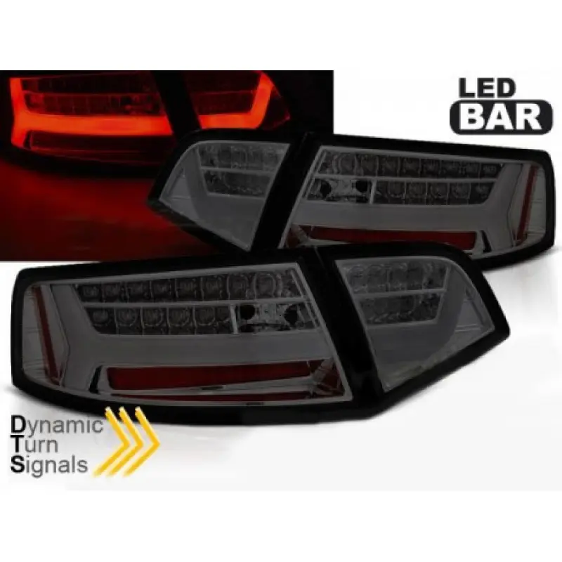 Baklykter LED Dynamisk AUDI A6 2008-2011 SEDAN SMOKE SEQ