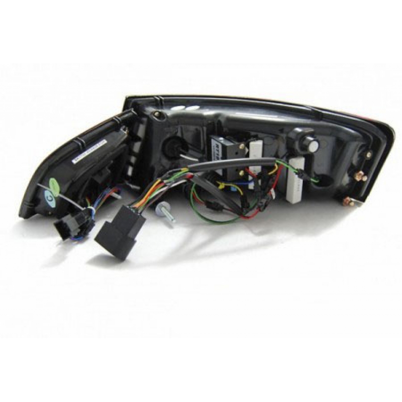 Baklykter LED Dynamisk Audi A6 C6 Sedan 2008 - 2011 │ RED SMOKE SEQ – bilde 4