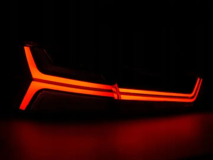 Baklykter LED Dynamisk Audi A6 C7 Sedan 2011 - 2018 │ RED WHITE SEQ – bilde 3