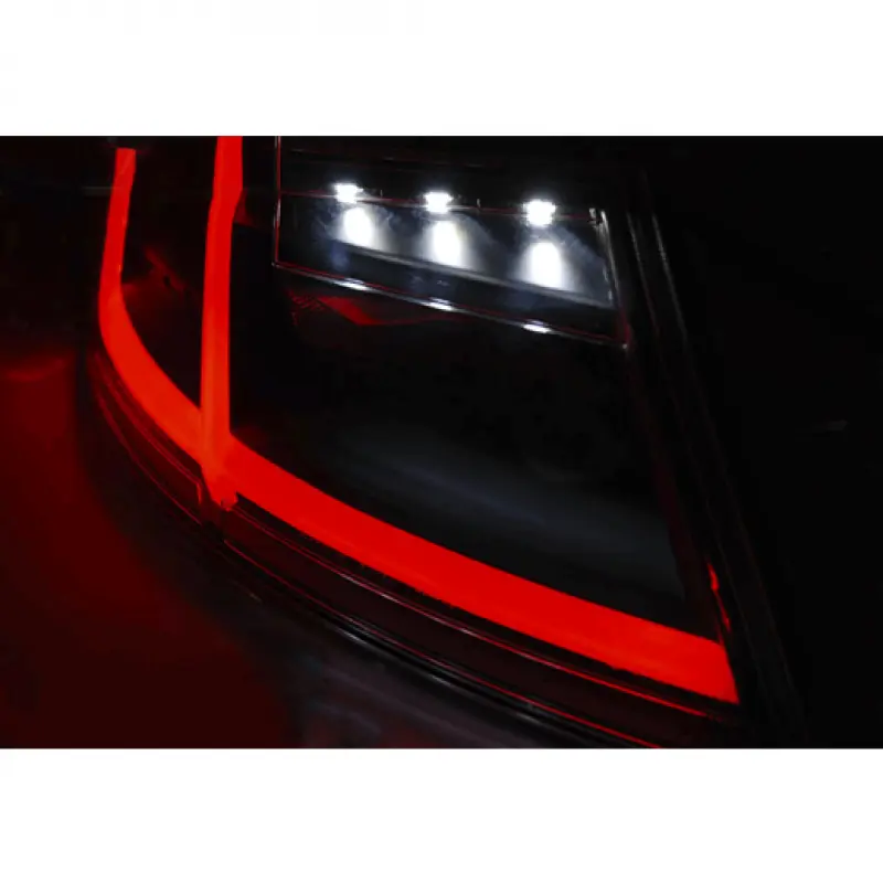 Baklykter LED Dynamisk AUDI TT 2006-2014 BLACK – bilde 3