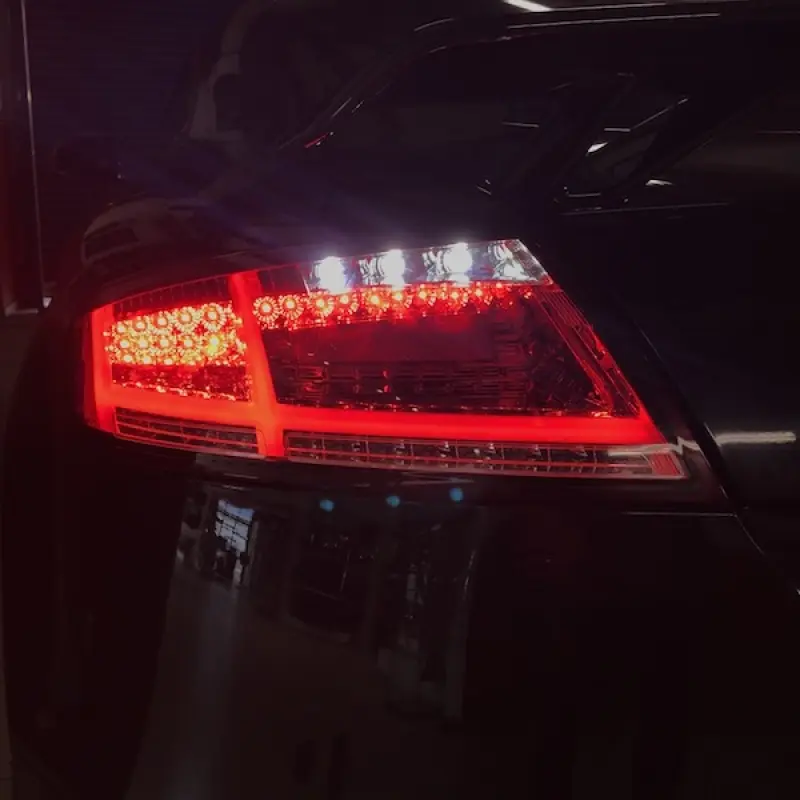 Baklykter LED Dynamisk AUDI TT 2006-2014 RED WHITE – bilde 2