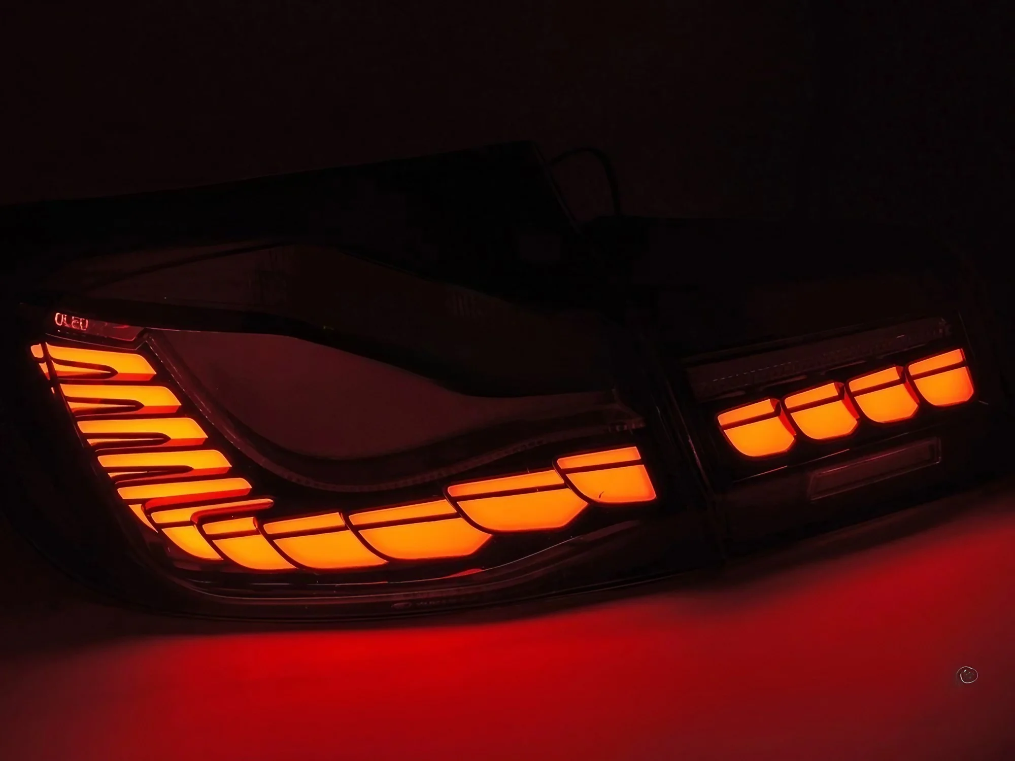 Baklykter LED Dynamisk BMW 5 (F10) Sedan 2010 - 2017 │ OLED GTS Design – bilde 3