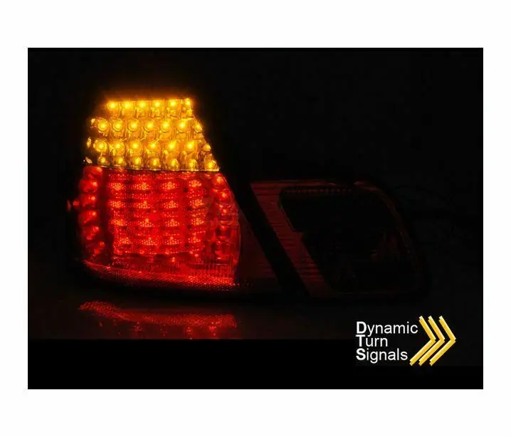 Baklykter LED Dynamisk BMW (E46) 1999-2003 COUPE RED SMOKE SEQ – bilde 2