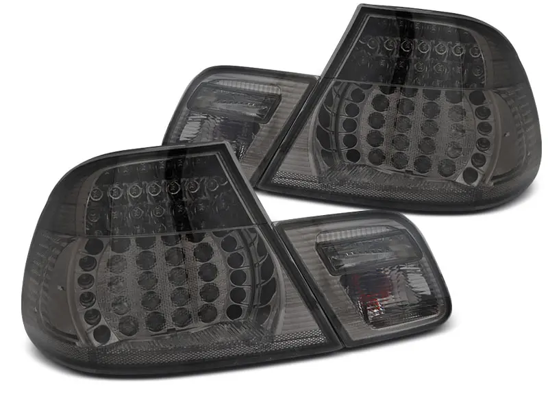 Baklykter LED Dynamisk BMW (E46) 1999-2003 COUPE SMOKE SEQ – bilde 3