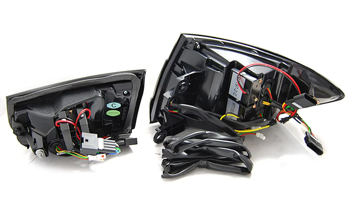 Baklykter LED Dynamisk BMW (F30) 2011-2018 BLACK – bilde 2