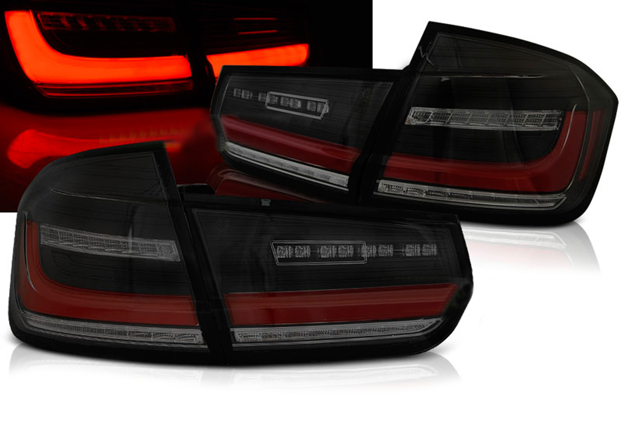 Baklykter LED Dynamisk BMW (F30) 2011-2018 LIGHTS BLACK SMOKE