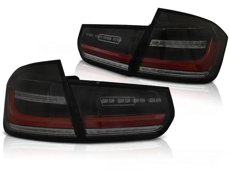 Baklykter LED Dynamisk BMW (F30) 2011-2018 LIGHTS BLACK SMOKE – bilde 4