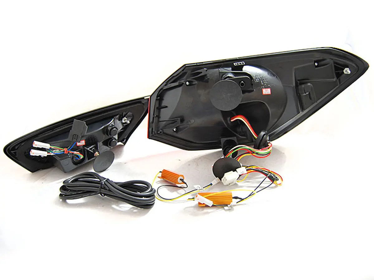 Baklykter LED Dynamisk FORD FOCUS 4 2018-2021 RED SMOKE – bilde 2