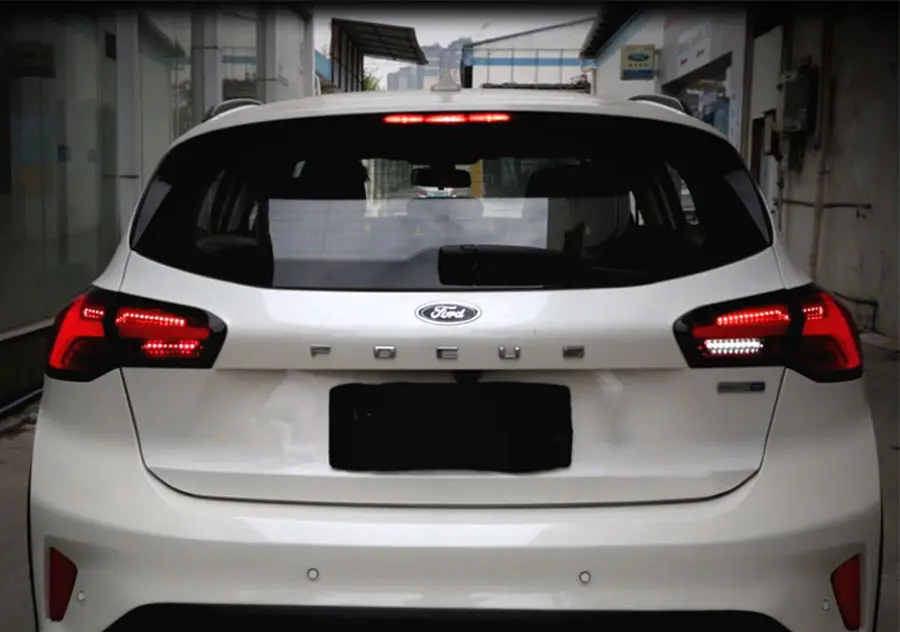 Baklykter LED Dynamisk FORD FOCUS 4 2018-2021 RED SMOKE – bilde 3