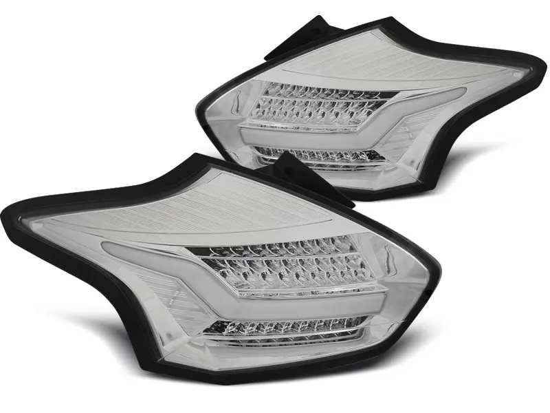 Baklykter LED Dynamisk Ford Focus III Hatchback Facelift 2014 - 2019 │ CHROME SEQ – bilde 5