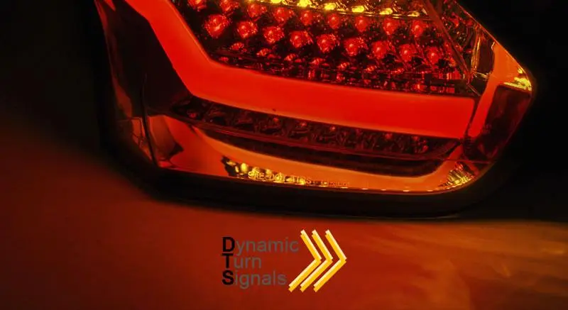 Baklykter LED Dynamisk Ford Focus III Hatchback Facelift 2014 - 2019 │ RED WHITE SEQ – bilde 2