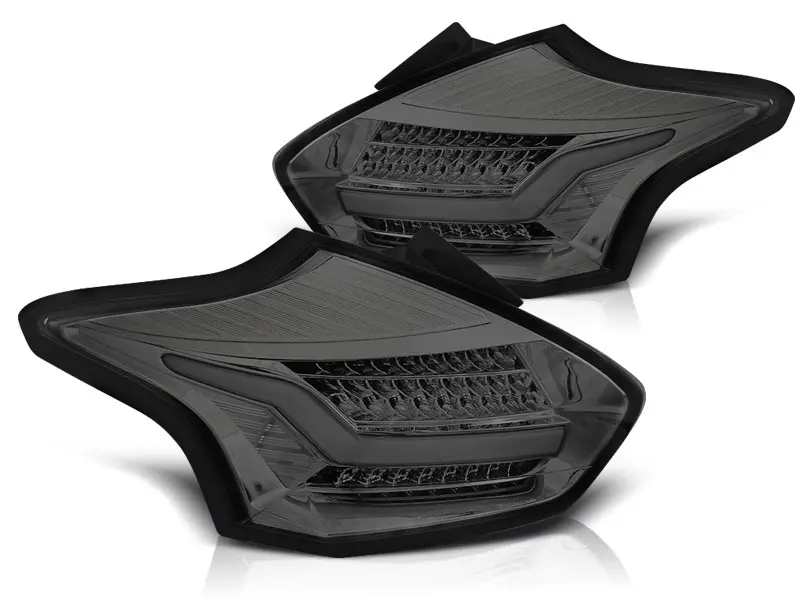 Baklykter LED Dynamisk Ford Focus III Hatchback Facelift 2014 - 2019 │ SMOKE SEQ – bilde 5