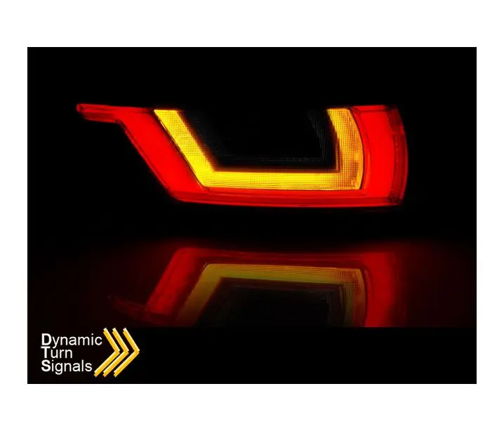 Baklykter LED Dynamisk Land Rover Range Rover Evoque I 2011 - 2018 RED WHITE BLACK – bilde 2