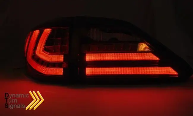 Baklykter LED Dynamisk Lexus RX III 2008 - 2012 | RED SMOKE SQL – bilde 2