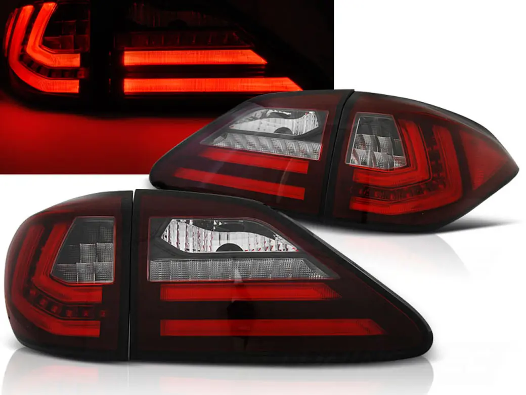 Baklykter LED Dynamisk Lexus RX III 2008 - 2012 | RED WHITE SQL