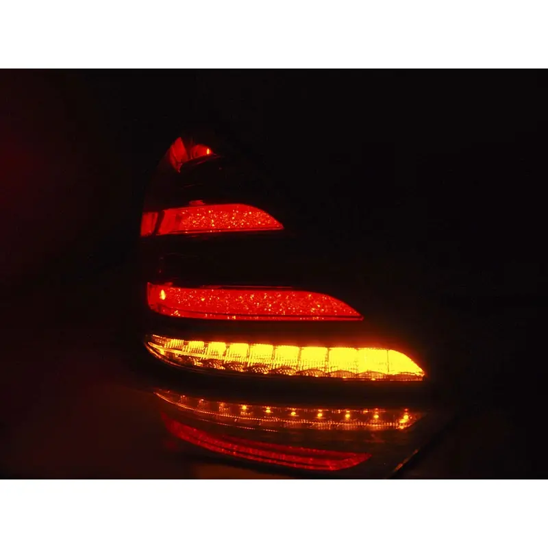 Baklykter LED Dynamisk Mercedes-Benz S (W222) 2013 - 2017 │ RED WHITE – bilde 2