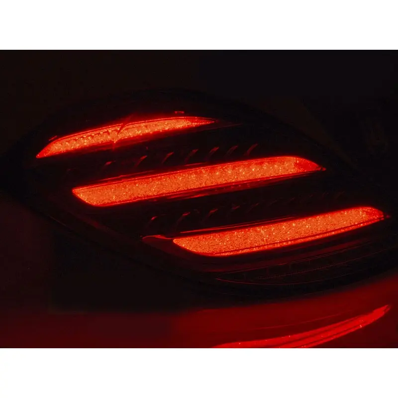 Baklykter LED Dynamisk Mercedes-Benz S (W222) 2013 - 2017 │ RED WHITE – bilde 3