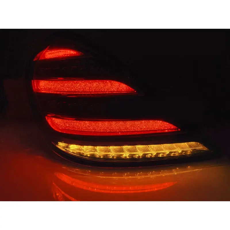 Baklykter LED Dynamisk Mercedes-Benz S (W222) 2013 - 2017 │ RED WHITE – bilde 4