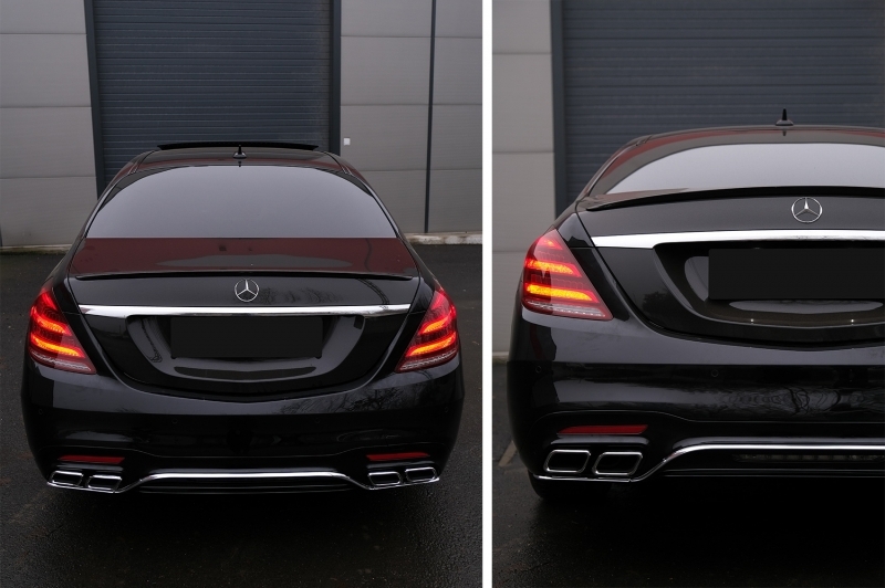 Baklykter LED Dynamisk Mercedes-Benz S (W222) 2013 - 2017 │ RED WHITE – bilde 7
