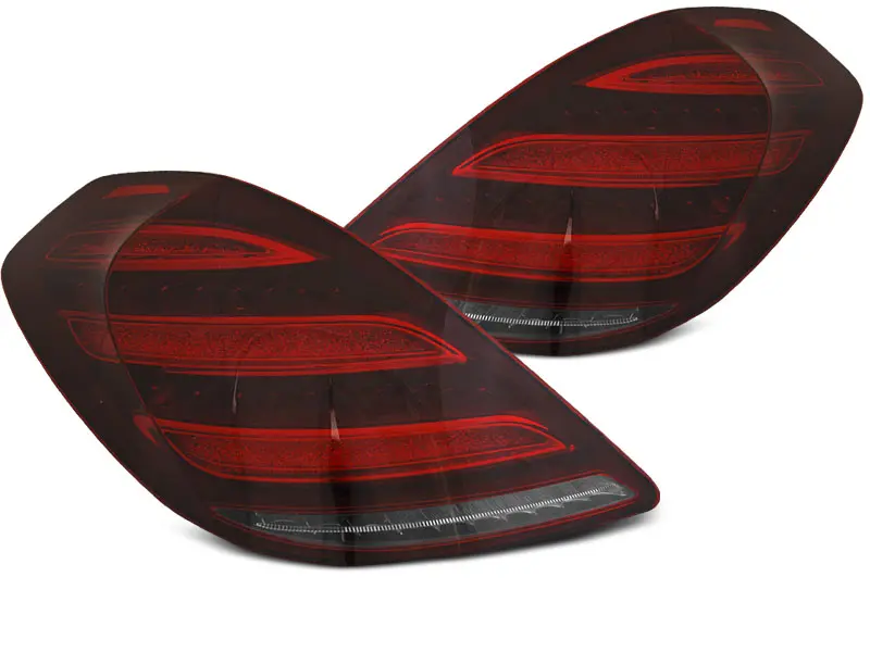 Baklykter LED Dynamisk Mercedes-Benz S (W222) 2013 - 2017 │ RED WHITE – bilde 8
