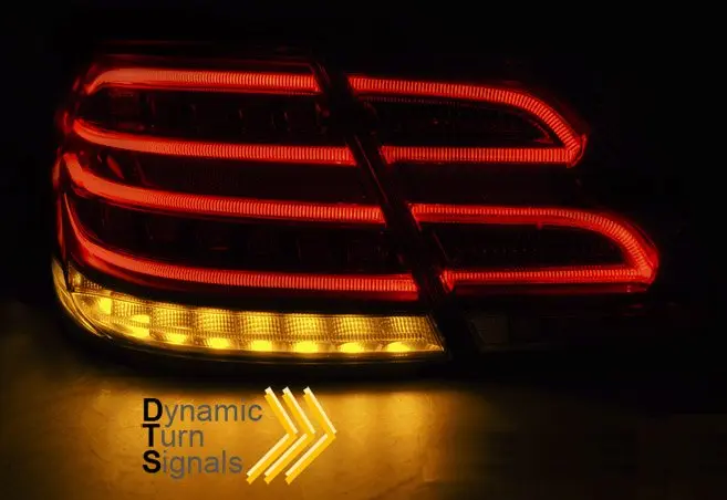 Baklykter LED Dynamisk MERCEDES-BENZ W212 E-Klasse 2013-2016 SEQ RED WHITE – bilde 2