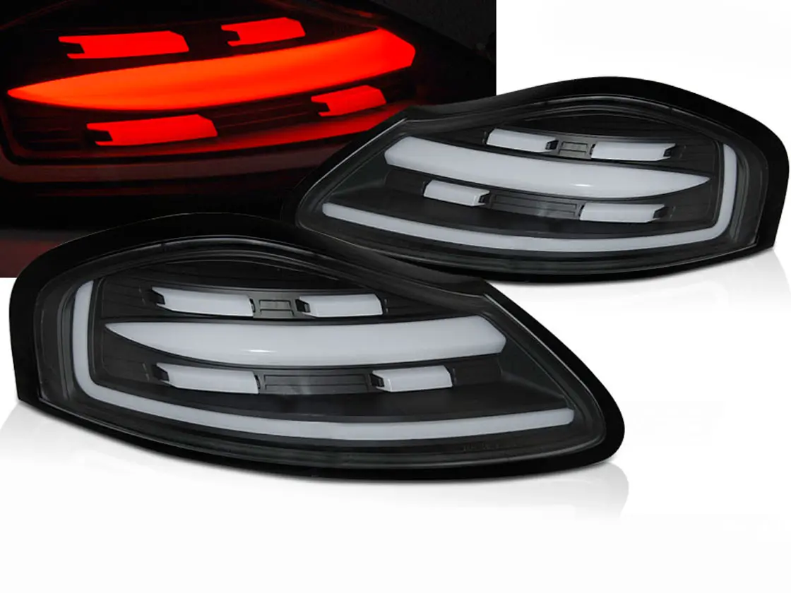 Baklykter LED Dynamisk PORSCHE BOXSTER 986 1996-2004 LIGHTS BLACK