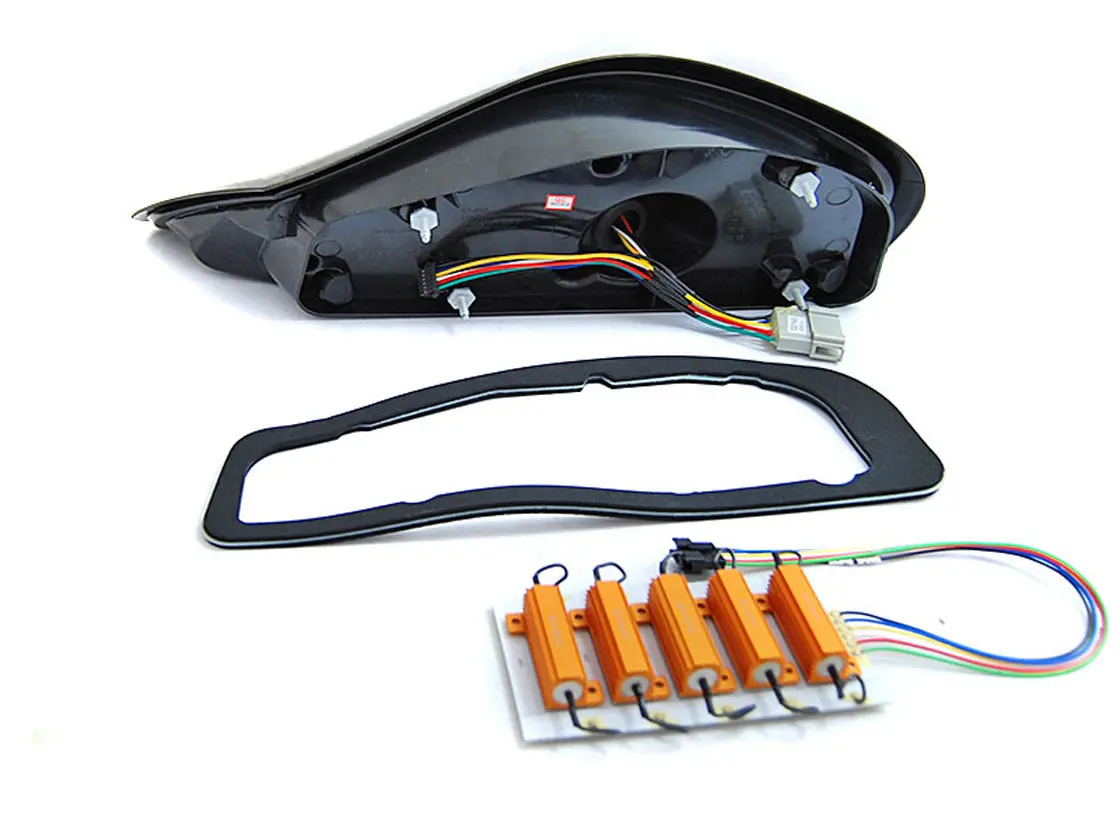 Baklykter LED Dynamisk PORSCHE BOXSTER 986 1996-2004 LIGHTS BLACK – bilde 4