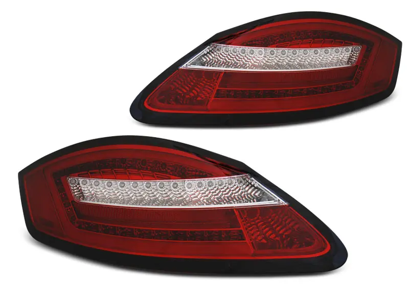Baklykter LED Dynamisk PORSCHE BOXSTER 987 / CAYMAN 2005-2008 RED WHITE SEQ  – bilde 4