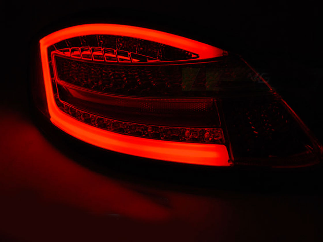 Baklykter LED Dynamisk PORSCHE BOXSTER / CAYMAN 987 2005-2008 BLACK SEQ – bilde 2