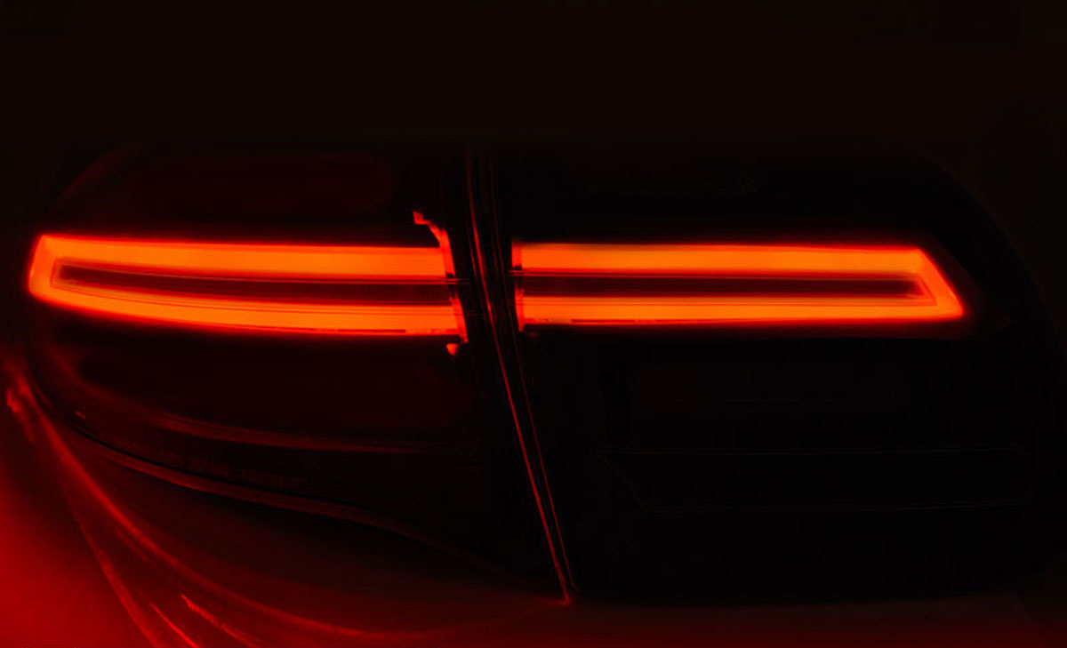 Baklykter LED Dynamisk PORSCHE CAYENNE 2010-2015 BLACK SMOKE SEQ – bilde 2