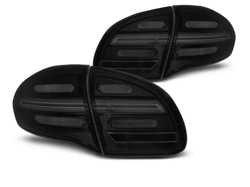 Baklykter LED Dynamisk PORSCHE CAYENNE 2010-2015 BLACK SMOKE SEQ – bilde 5