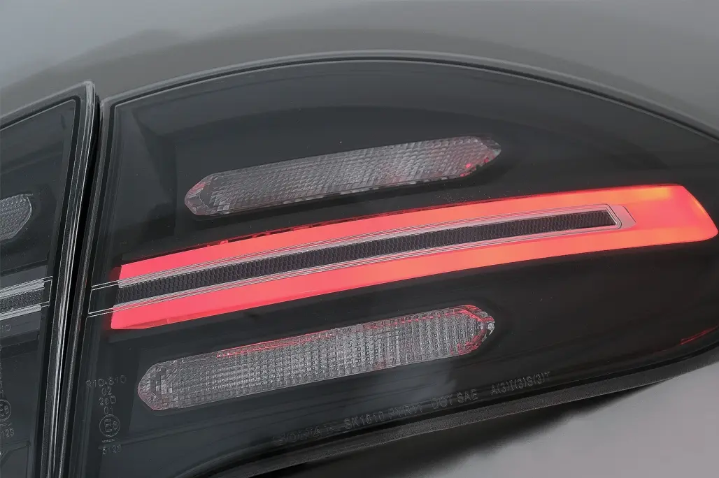 Baklykter LED Dynamisk Porsche Cayenne II (92A) 2010 - 2014 │ BLACK – bilde 2