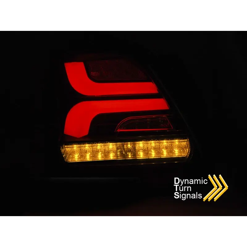 Baklykter LED Dynamisk  SUZUKI SWIFT VI 2017-> RED SMOKE SEQ – bilde 2