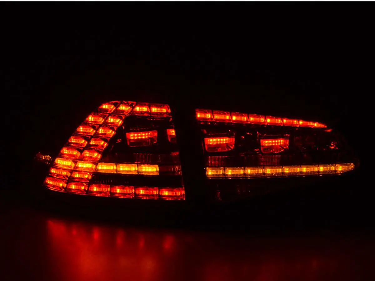 Baklykter LED Dynamisk VOLKSWAGEN GOLF 7 2013-2017 BLACK  – bilde 2