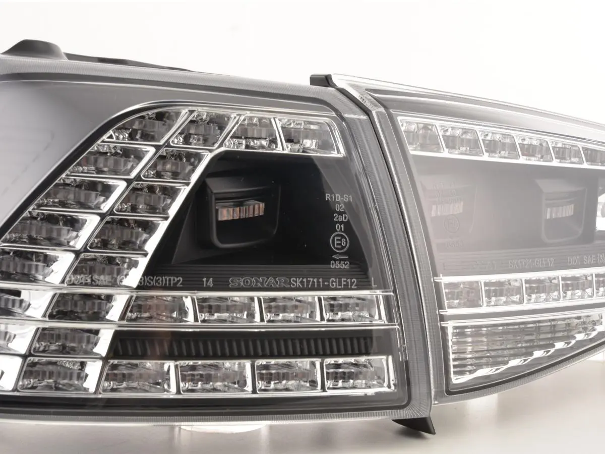 Baklykter LED Dynamisk VOLKSWAGEN GOLF 7 2013-2017 BLACK  – bilde 4