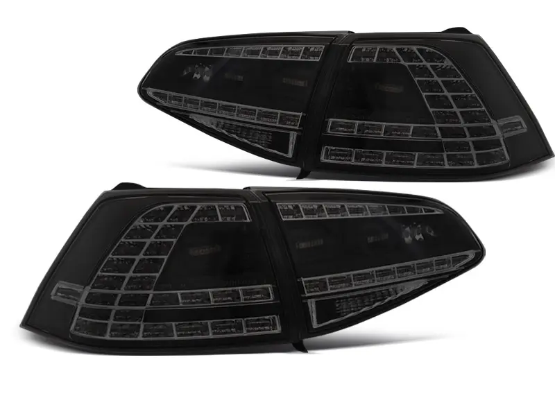 Baklykter LED Dynamisk VOLKSWAGEN GOLF 7 2013-2017 BLACK SMOKE – bilde 5
