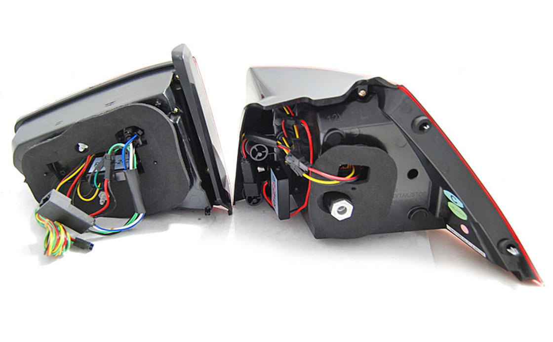 Baklykter LED Dynamisk VOLKSWAGEN GOLF 7 2013-2017 RED SMOKE – bilde 4