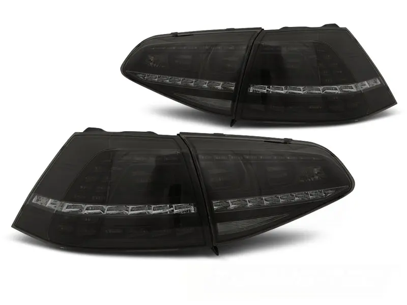 Baklykter LED Dynamisk VOLKSWAGEN GOLF 7 2013-> SMOKE SEQ R LOOK – bilde 5